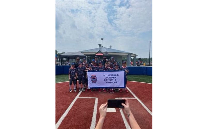 11U BLL Baseball- District Champions